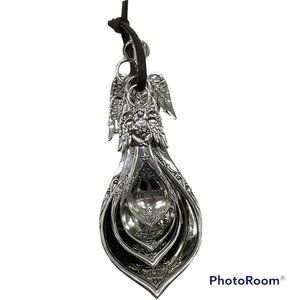 Silvertone Angel Shaped Measuring Spoon Set